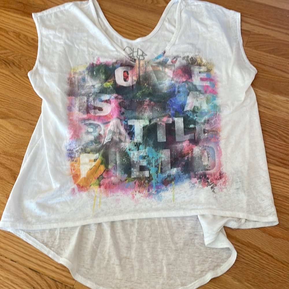 CHA SOR top. Oversized